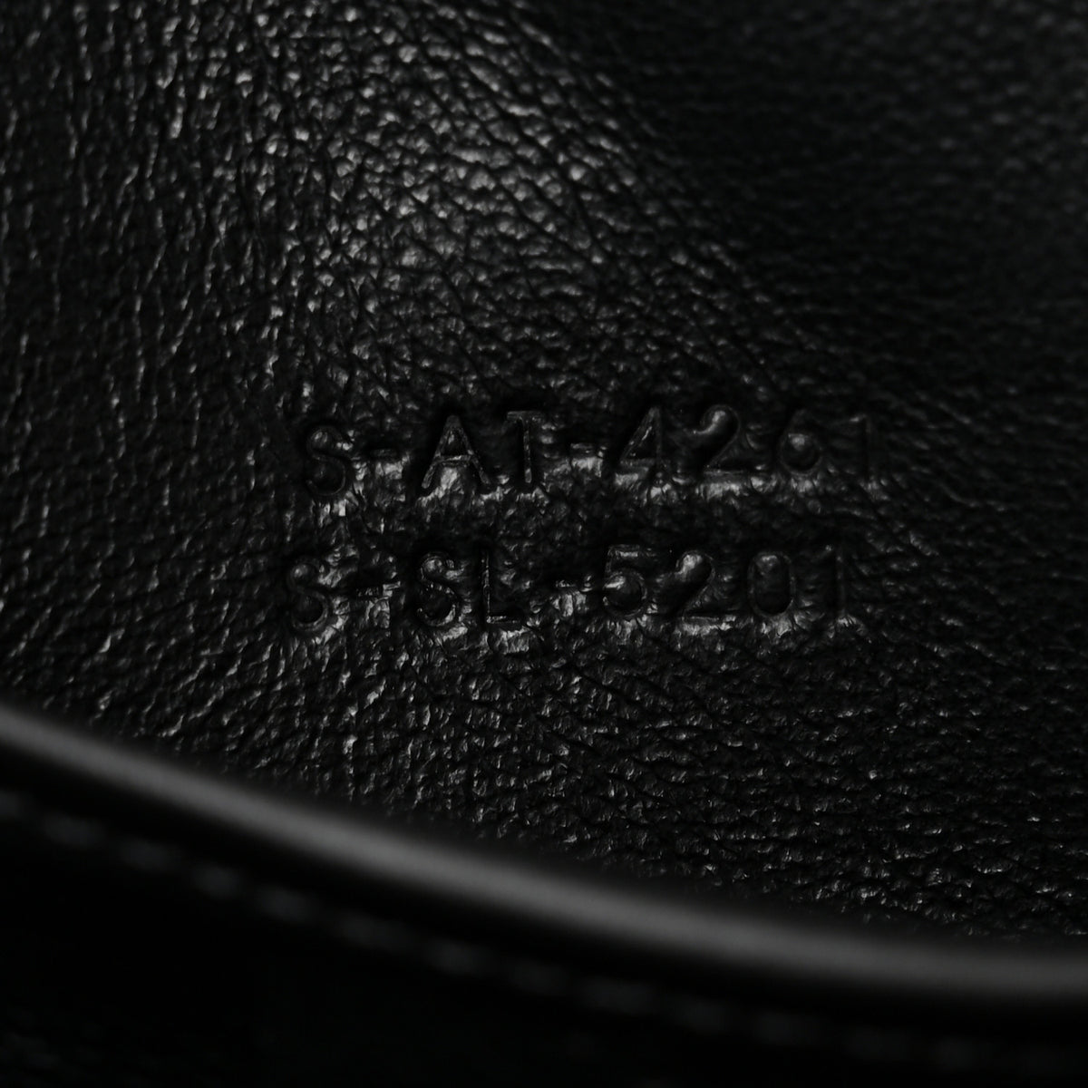 Smooth Calfskin Nano Luggage Black