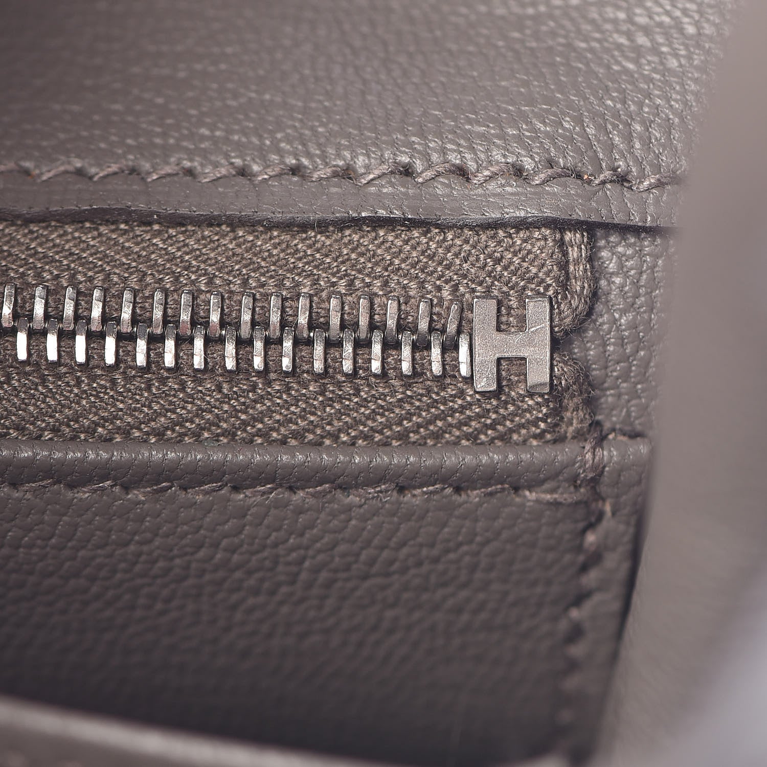 Hermes Togo Birkin 25 Etain 23 of 34