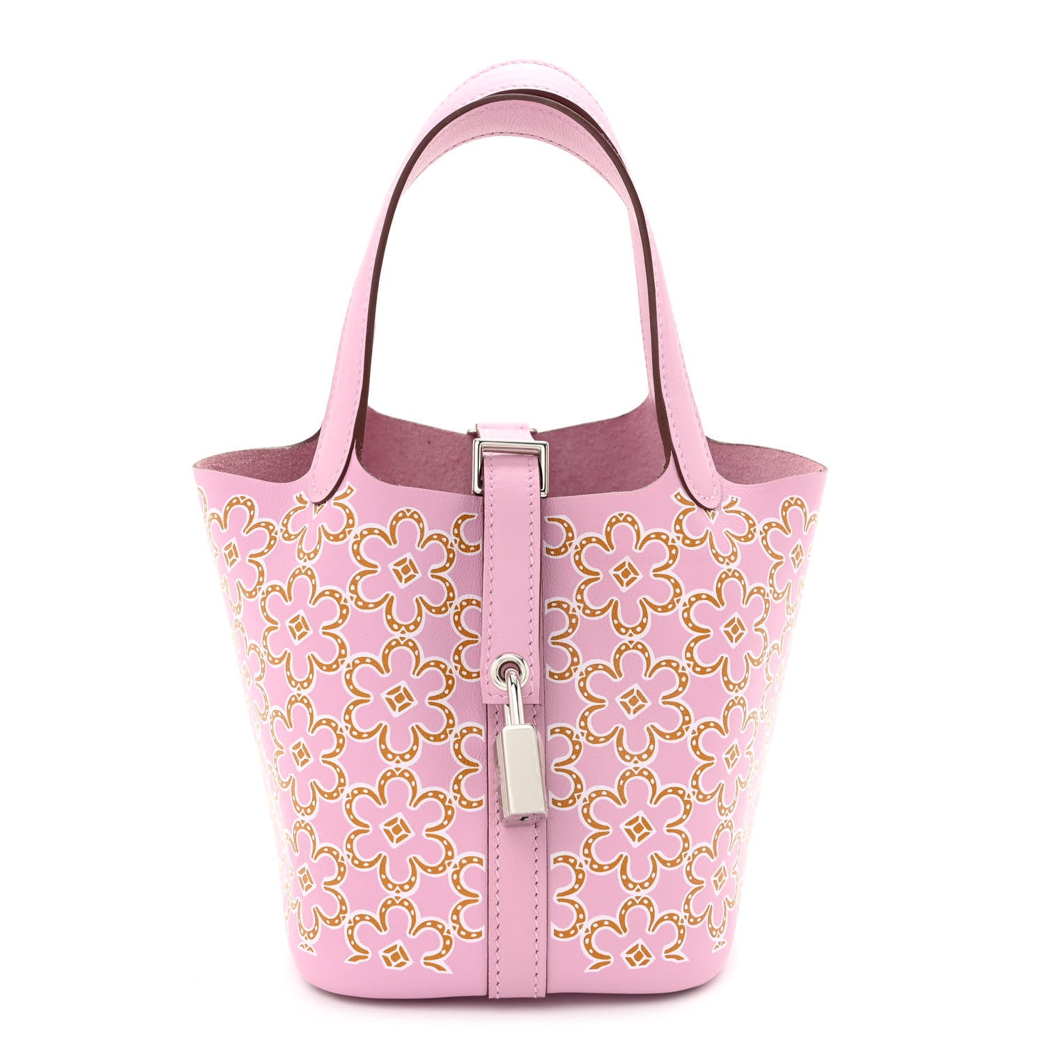 Hermes Swift Micro Lucky Daisy Picotin Lock Mauve Sylvestre 1 of 11