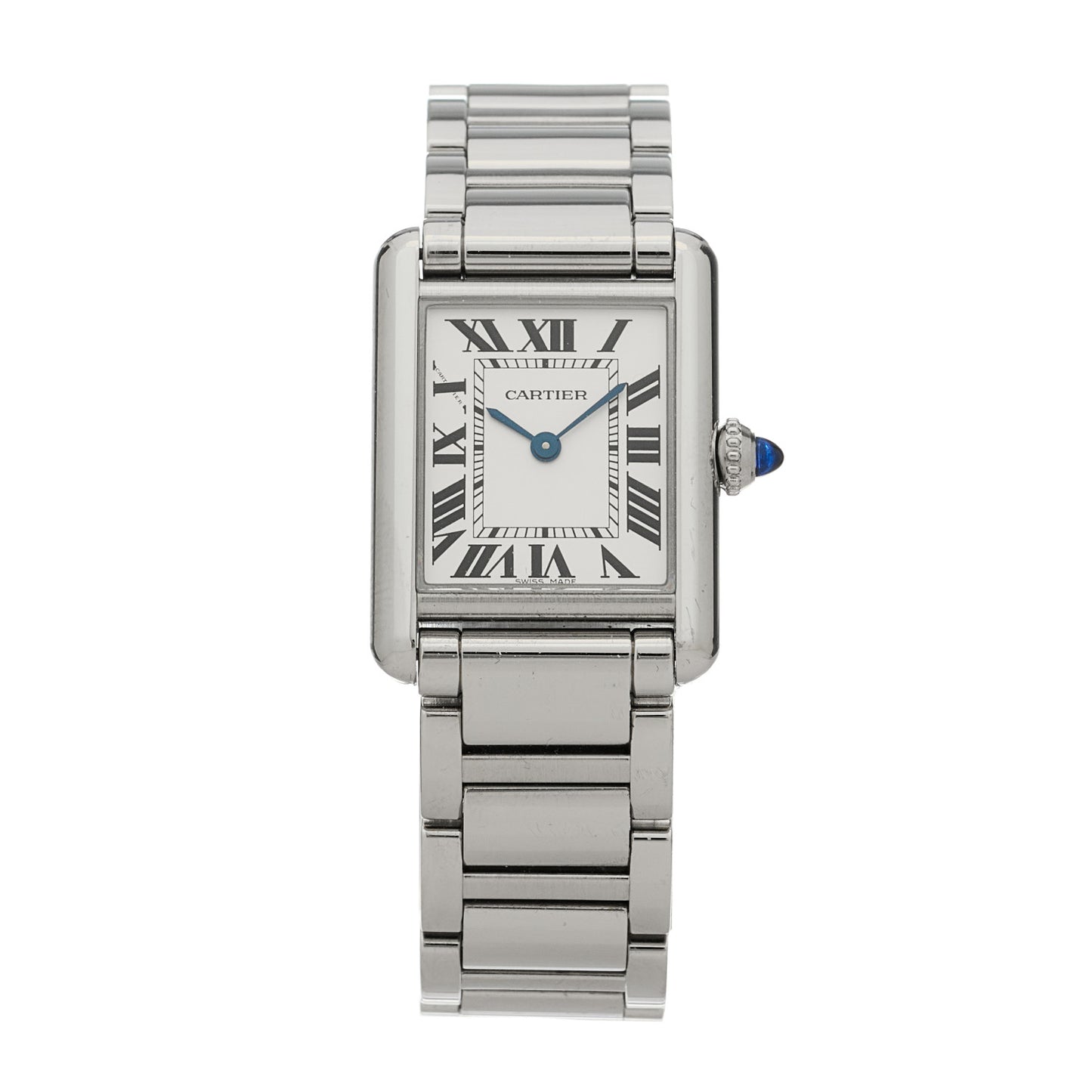 Stainless Steel 22mm Tank Must Quartz Watch