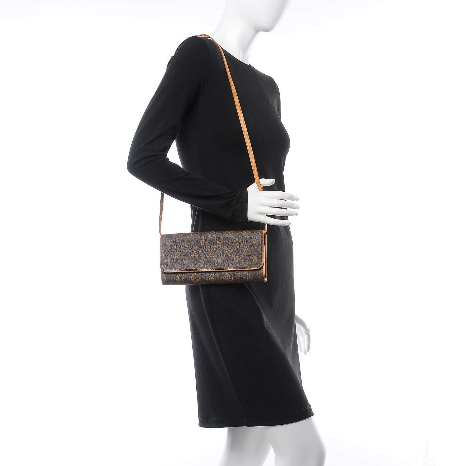 Louis Vuitton Monogram Pochette Twin GM 2 of 11