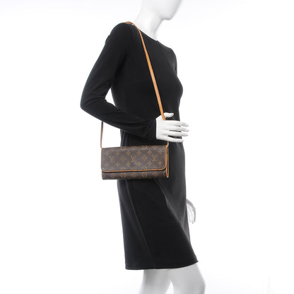 Louis Vuitton Monogram Pochette Twin GM 2 of 11
