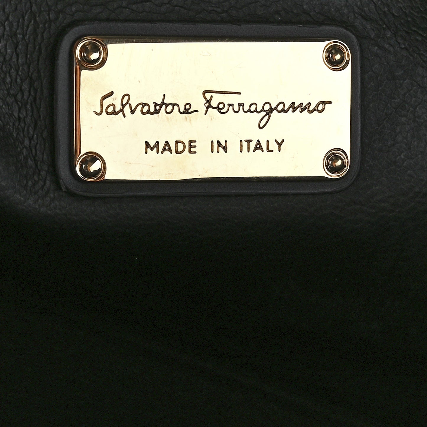Smooth Calfskin Anna Shoulder Bag Black