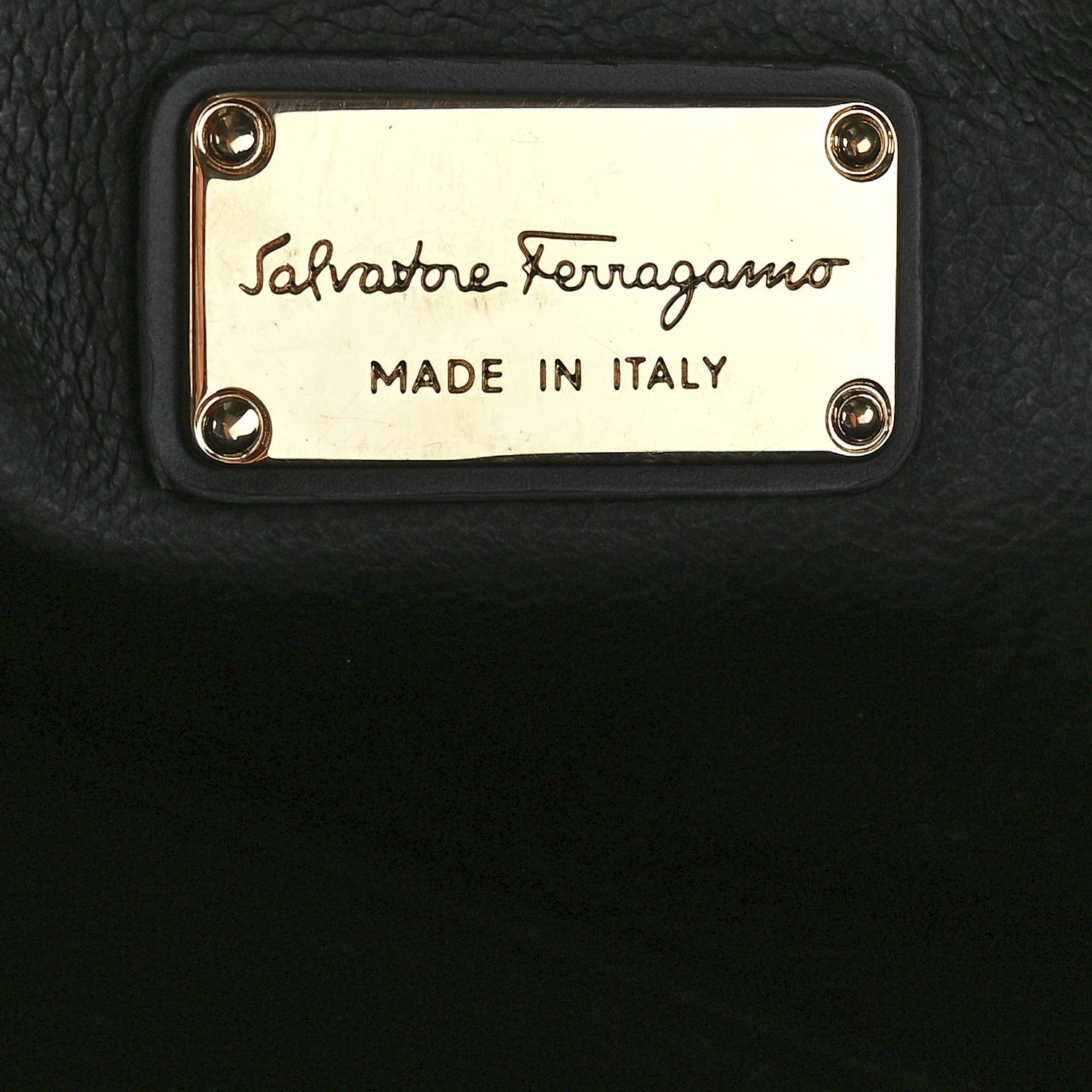 Salvatore Ferragamo Smooth Calfskin Anna Shoulder Bag Black 6 of 11