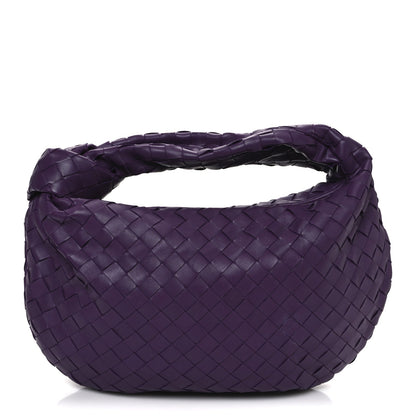 Bottega Veneta Nappa Intrecciato Teen Jodie Hobo Eggplant 2 of 22