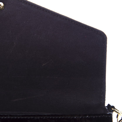 Louis Vuitton Vernis Pochette Felicie Chain Wallet Amarante 9 of 12