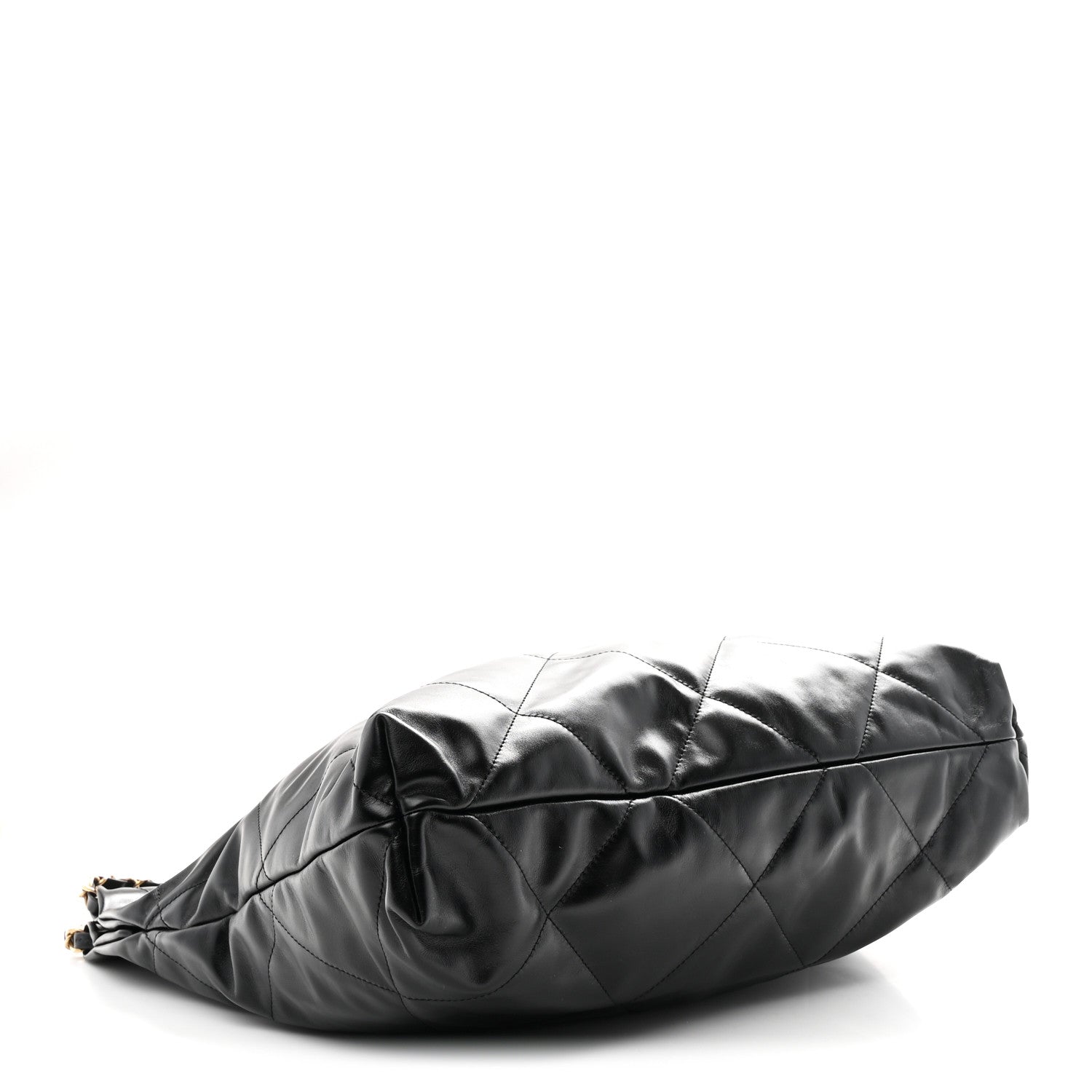 Chanel Shiny Calfskin Quilted Chanel 22 Black 5 of 11