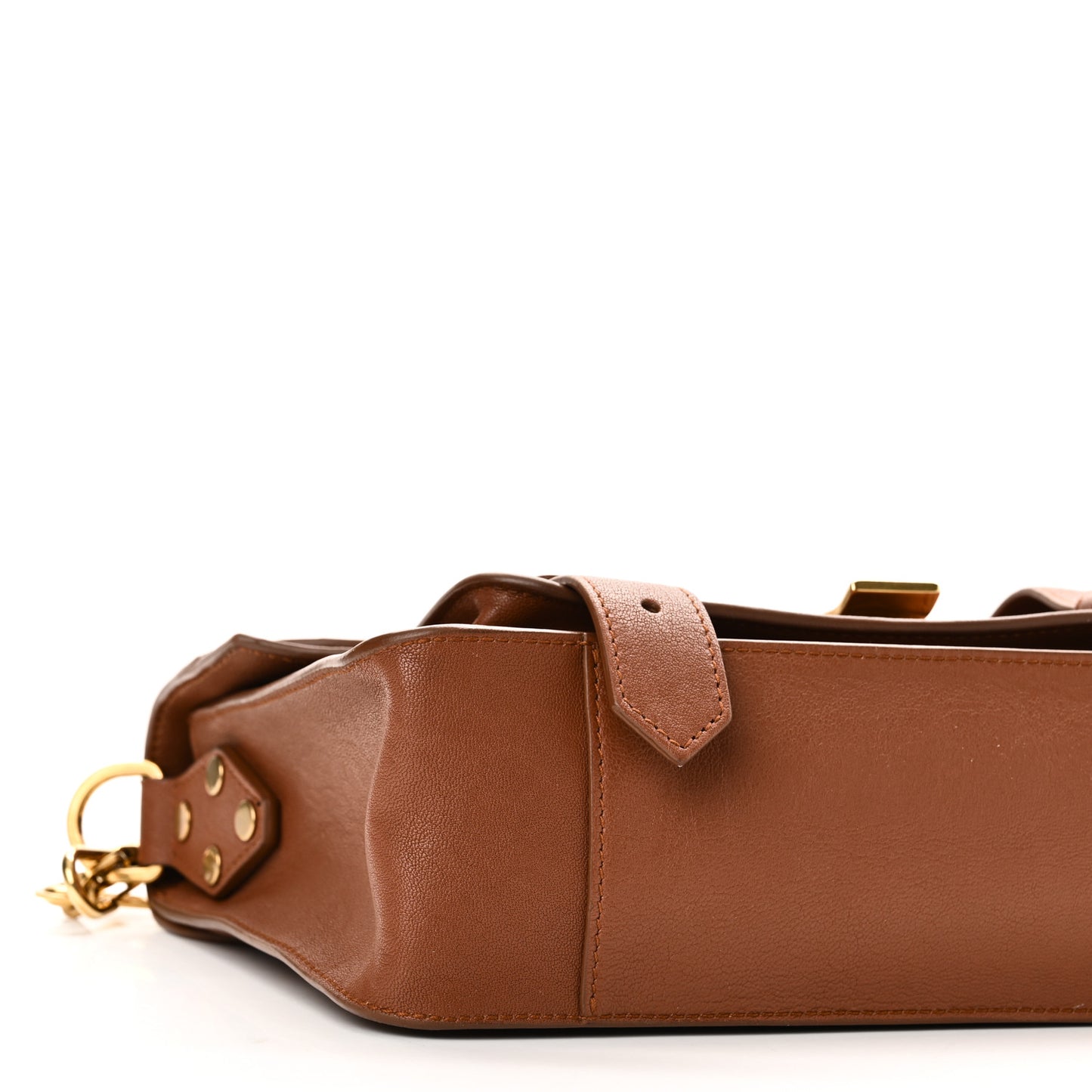 Lambskin Tiny PS1 Satchel Saddle