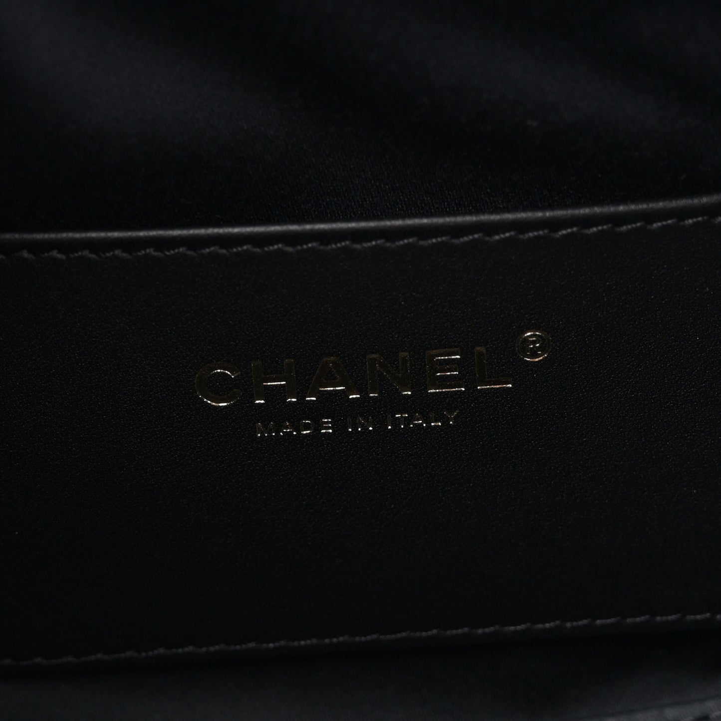 Washed Denim Quilted Mini Chanel 25 Handbag Black