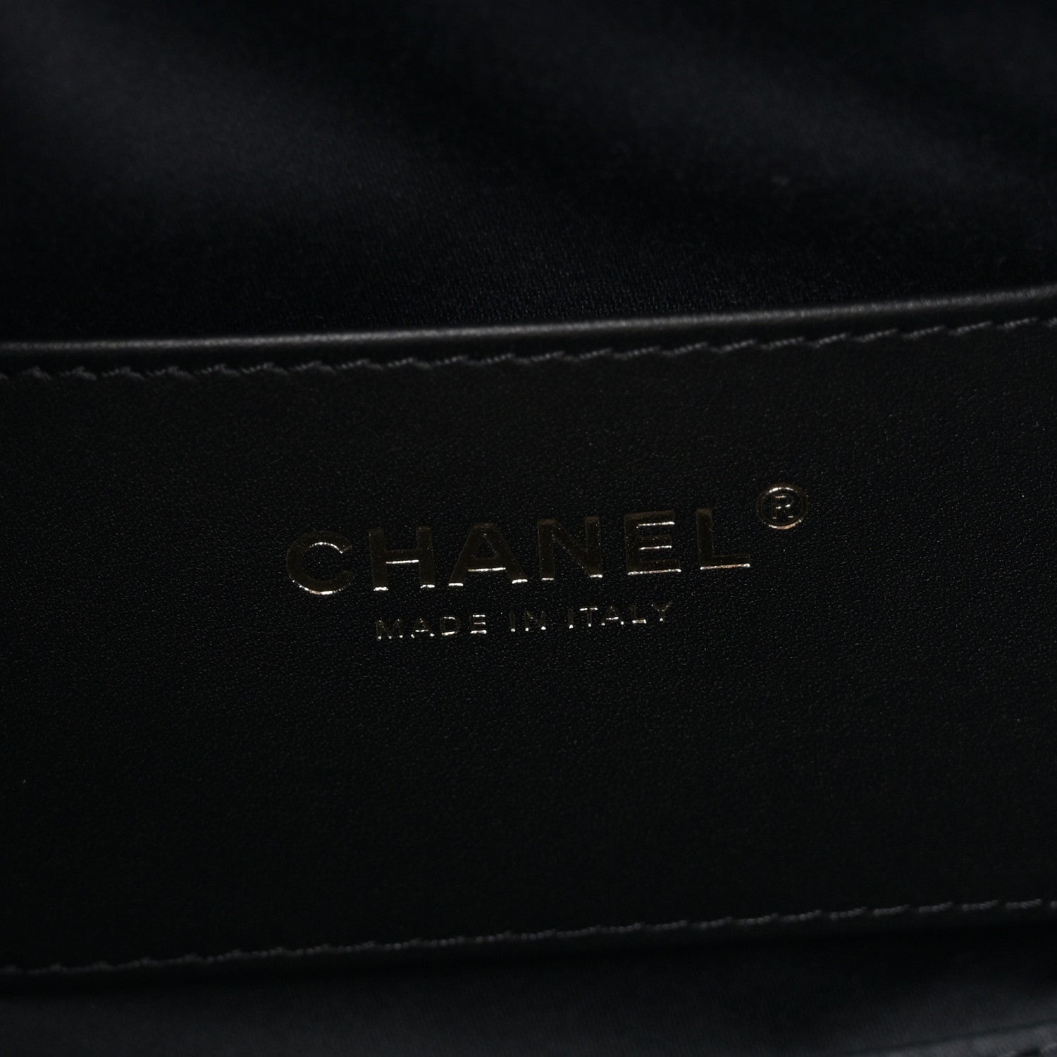 Chanel Washed Denim Quilted Mini Chanel 25 Handbag Black 6 of 11