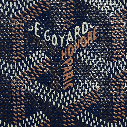 Goyard Goyardine Sac Hardy Pet Carrier GM Blue 9 of 9