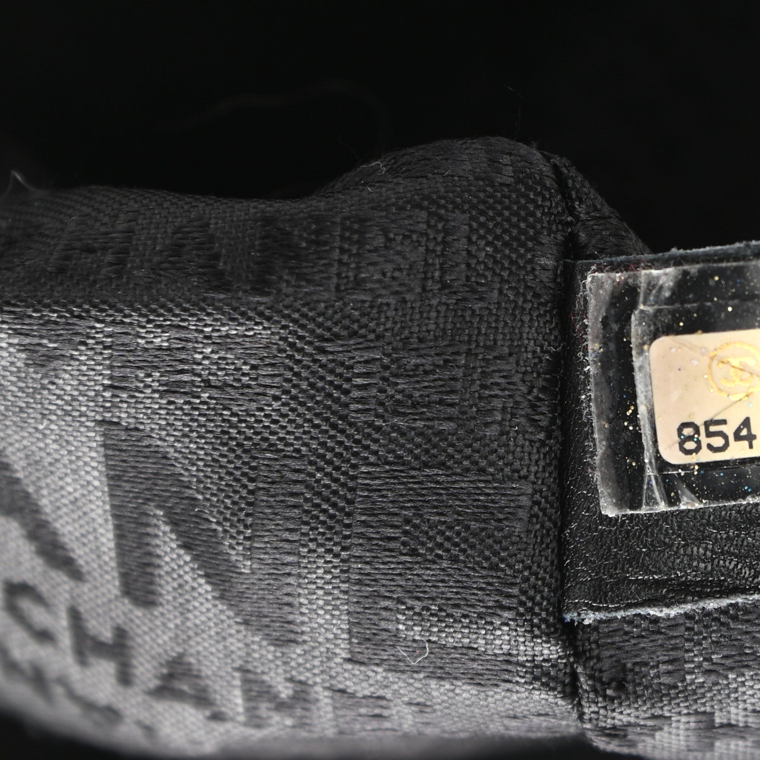 Chanel Caviar Square Stitched Tote Black 7 of 11