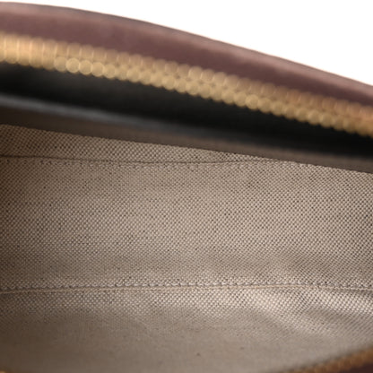 Gucci GG Supreme Monogram Textured Dollar Calfskin Small Ophidia Hobo Beige Ebony New Acero 5 of 10