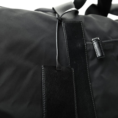 Prada Tessuto Nylon Saffiano Carry On Travel Bag Black 11 of 11