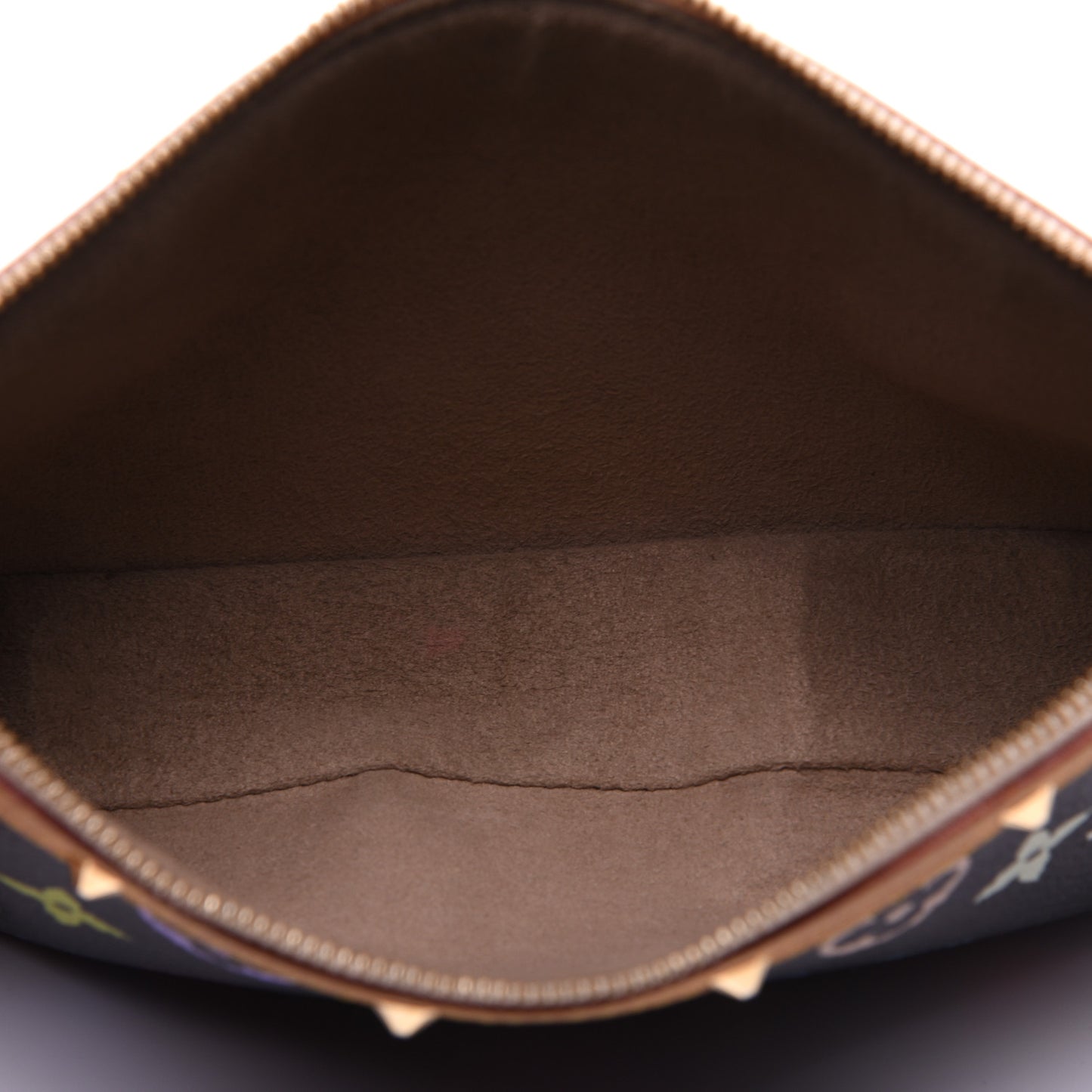 Monogram Multicolor Pochette Accessories Black