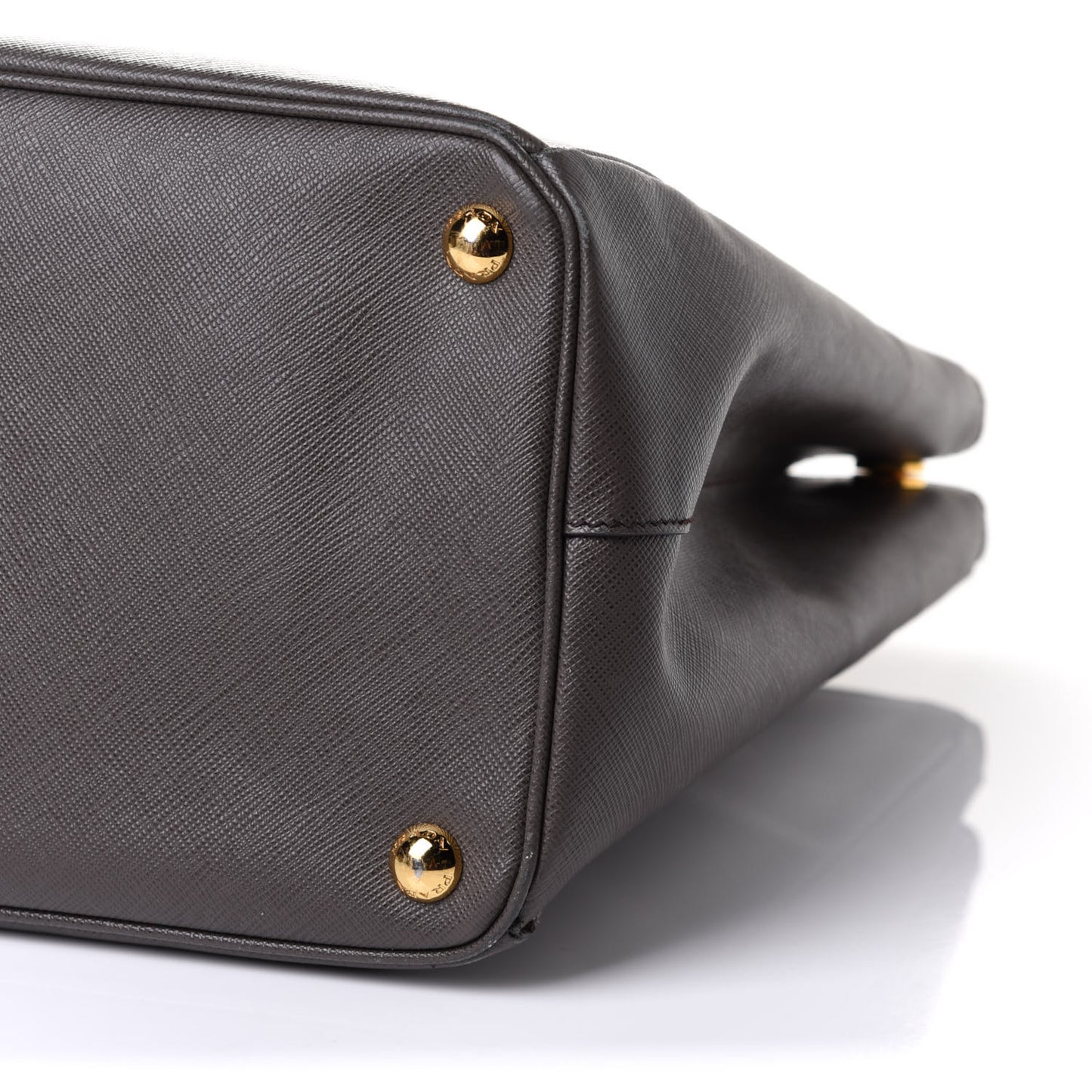 Saffiano Medium Galleria Double Zip Tote Caffe