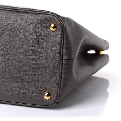 Prada Saffiano Medium Galleria Double Zip Tote Caffe 16 of 18