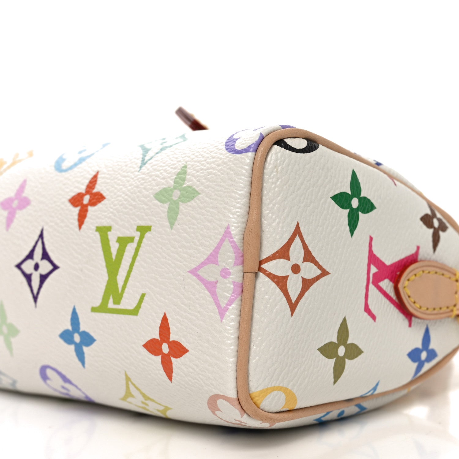 Louis Vuitton LV X TM Monogram Multicolor Nano Speedy White 9 of 10