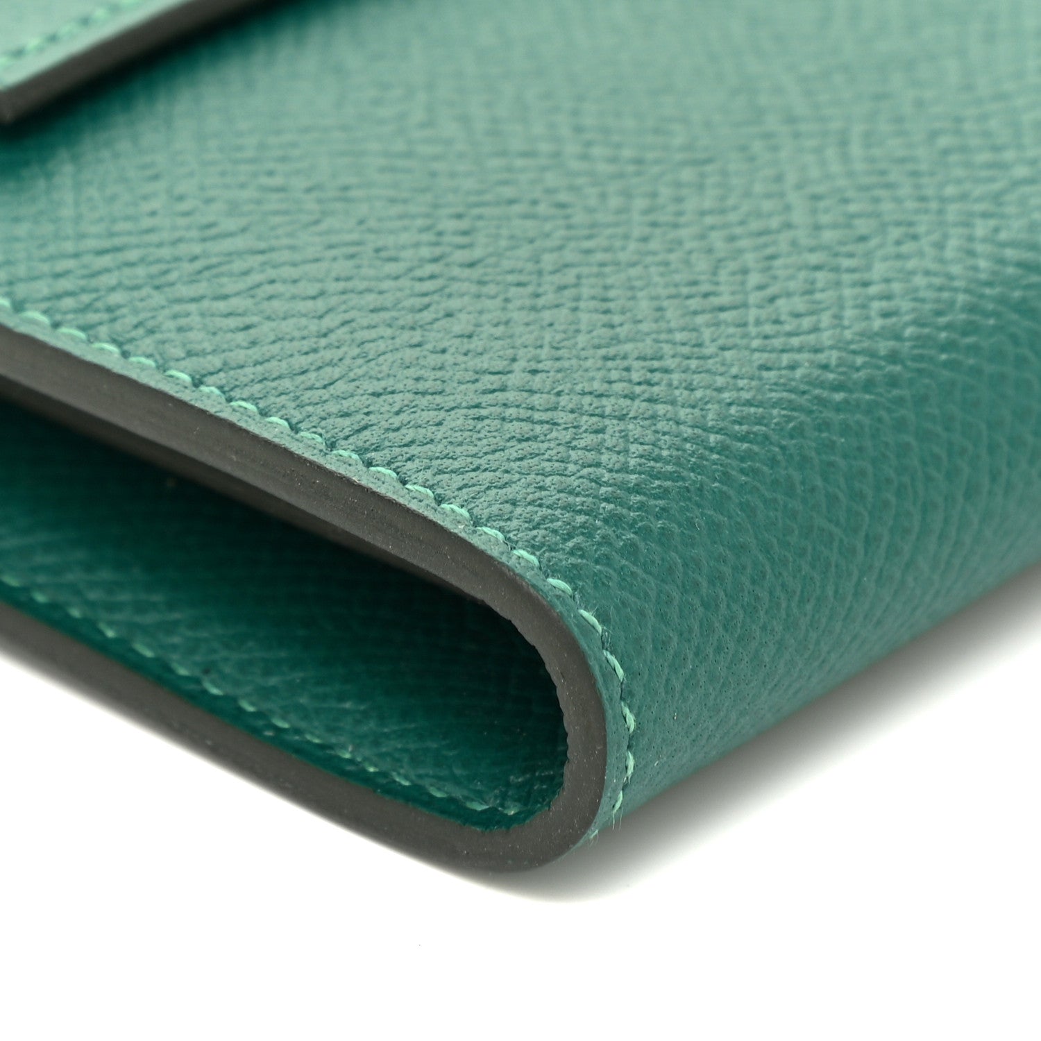 Hermes Epsom Kelly Longue Wallet Malachite 9 of 12