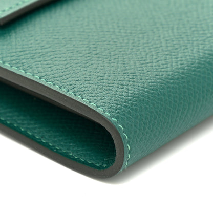 Hermes Epsom Kelly Longue Wallet Malachite 9 of 12