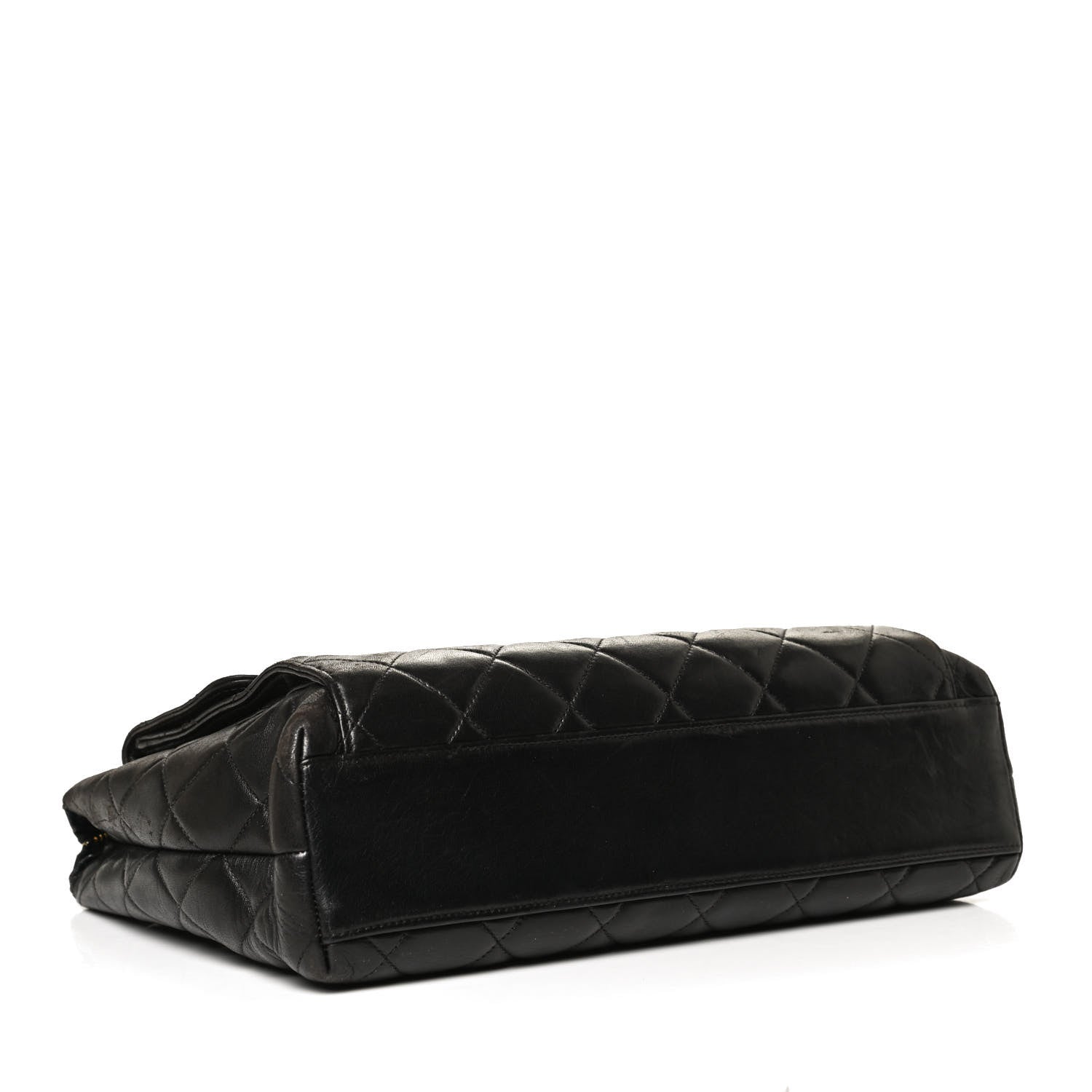 Chanel Lambskin Quilted Flap Shoulder Bag Black 3 of 10