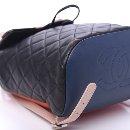 Chanel Lambskin Quilted Small Cuba Urban Spirit Backpack Black 5 of 11