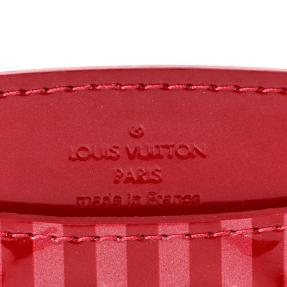Louis Vuitton Vernis Rayures Mirror Case Pomme D'Amour 7 of 7