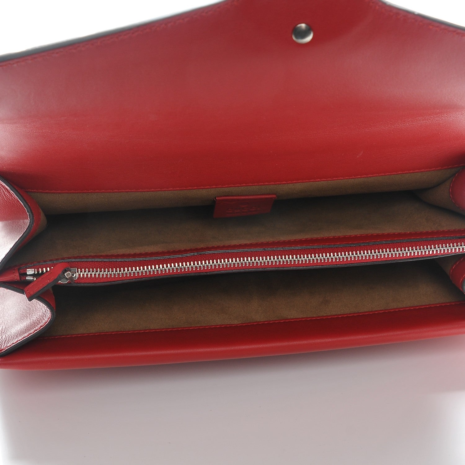 Gucci GG Supreme Monogram Arabesque Medium Dionysus Shoulder Bag Hibiscus Red 5 of 7