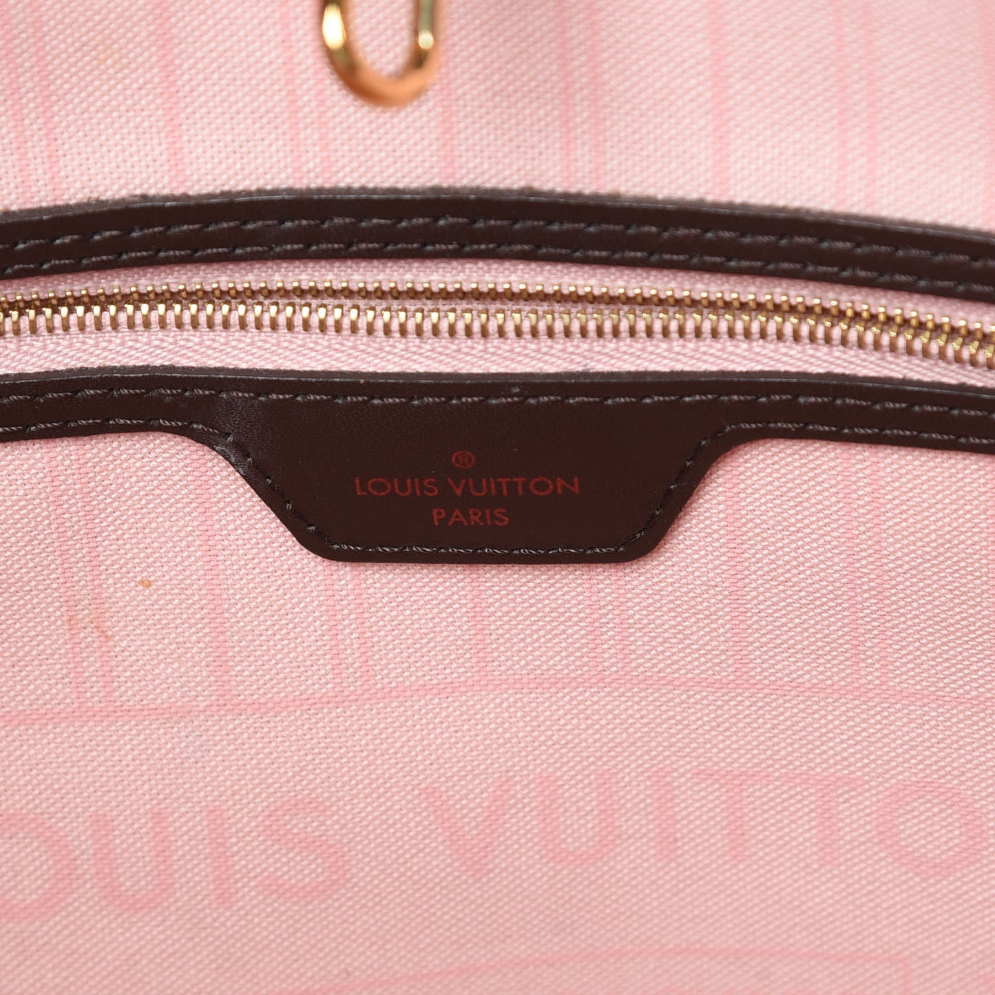 Damier Ebene Neo Neverfull MM Rose Ballerine