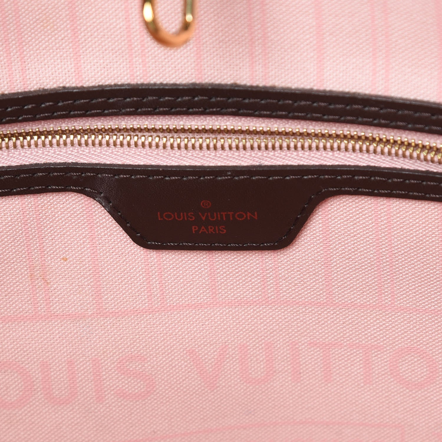 Louis Vuitton Damier Ebene Neo Neverfull MM Rose Ballerine 9 of 18