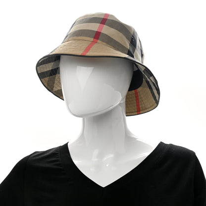 Burberry Technical Cotton Giant Check Bucket Hat L 2 of 10