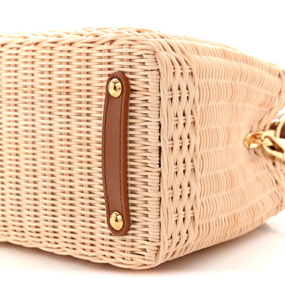 Louis Vuitton Rattan Calfskin Capucines BB Tan 10 of 10
