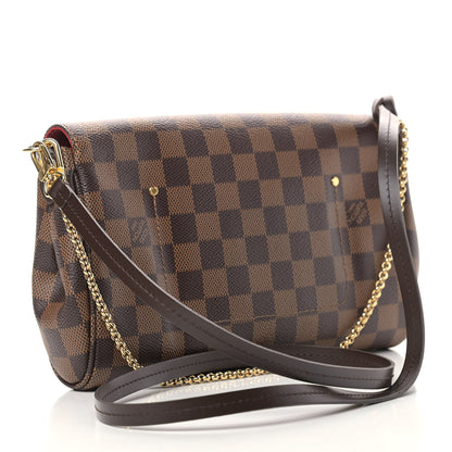 Louis Vuitton Damier Ebene Favorite MM 3 of 10