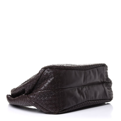 Bottega Veneta Nappa Intrecciato Large Campana Ebano 4 of 13