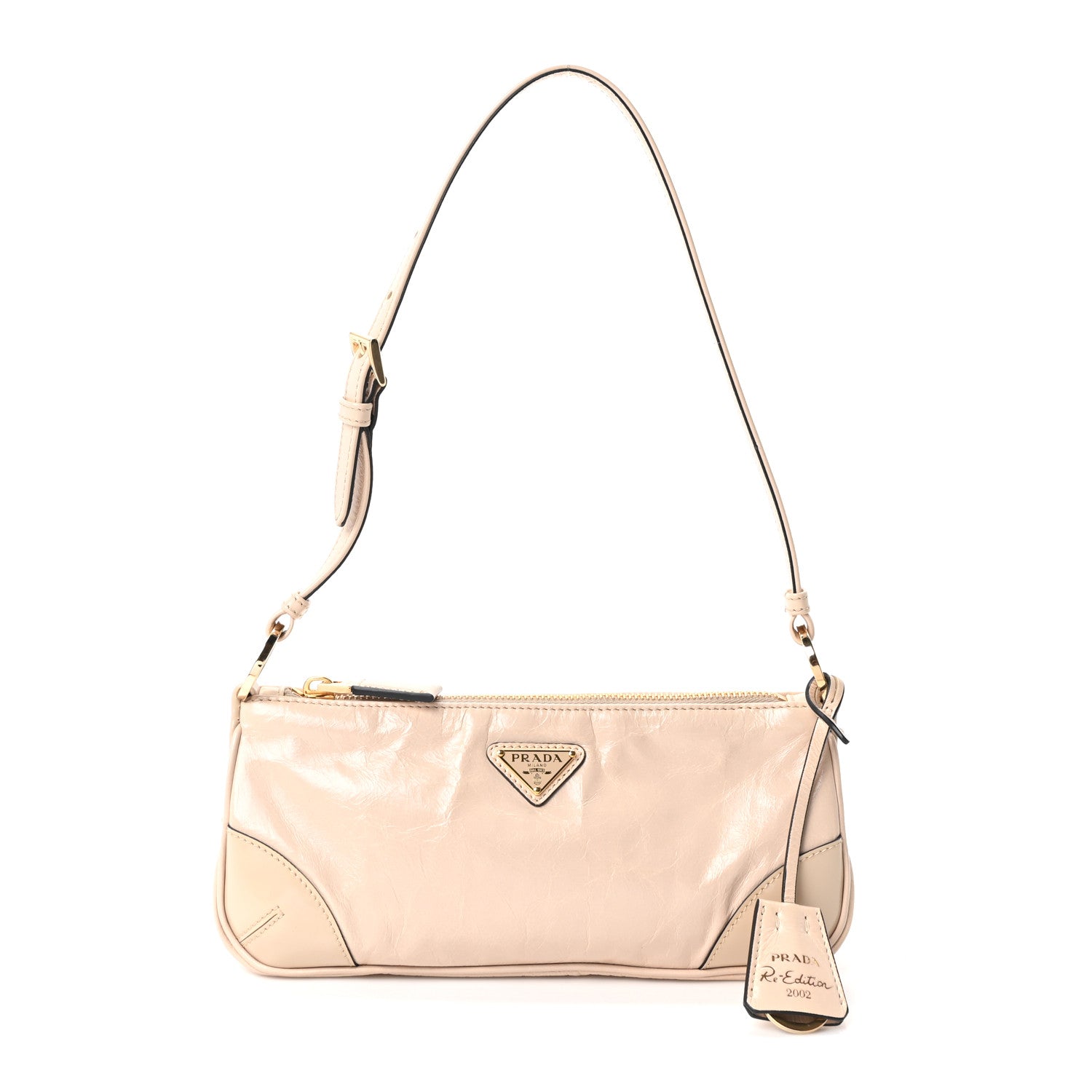 Prada Re-Nylon Spazzolato Re-Edition 2002 Shoulder Bag Deserto 1 of 9