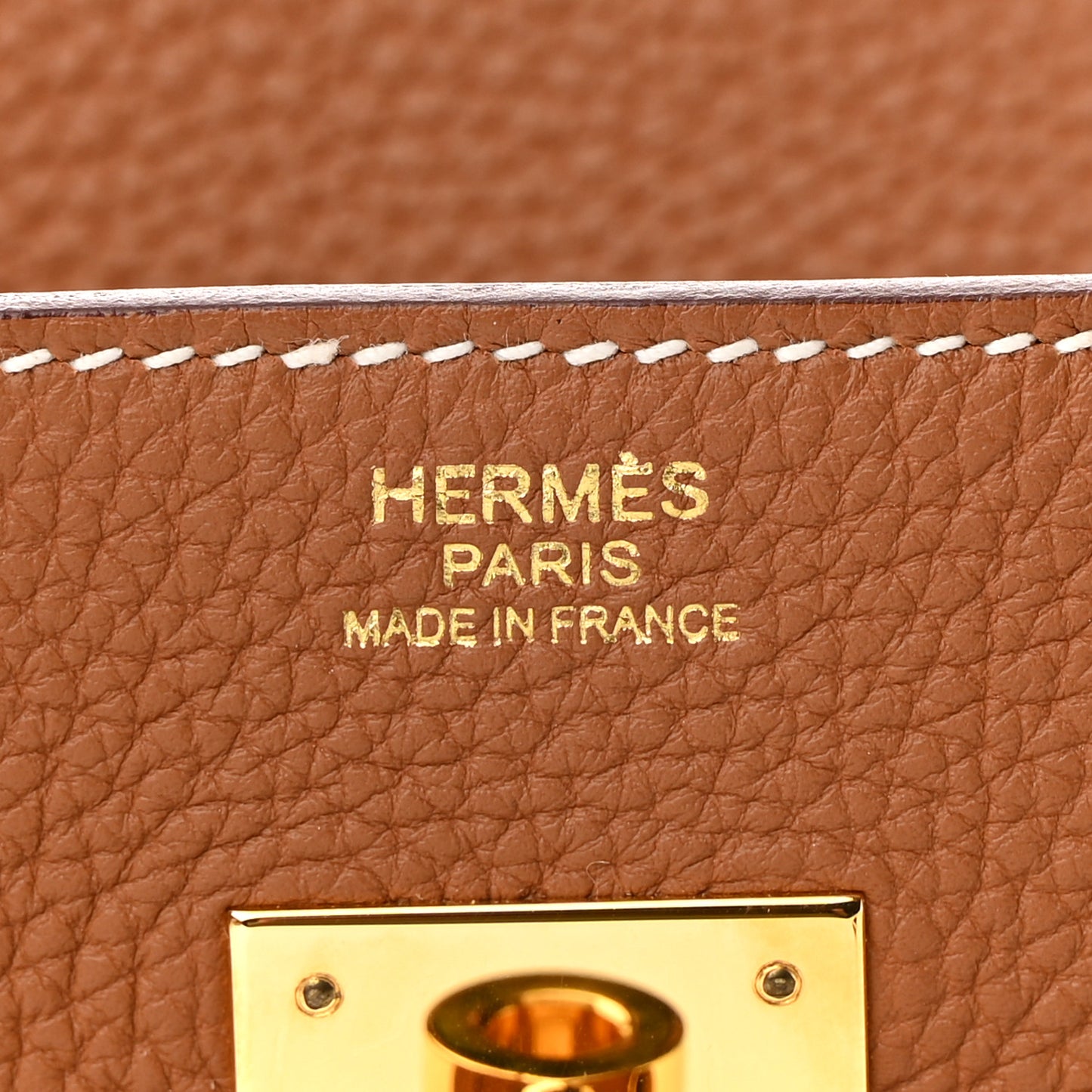 Togo Birkin 30 Gold
