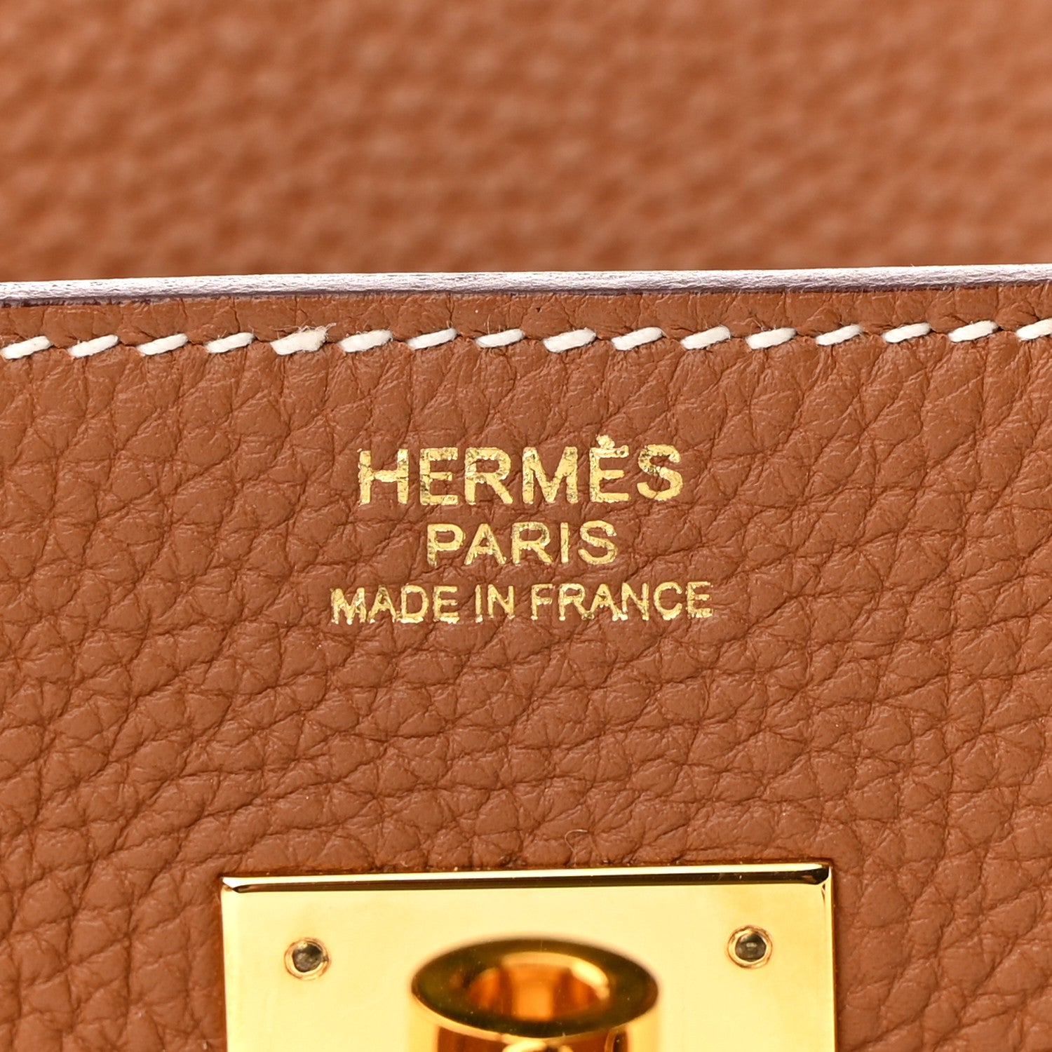 Hermes Togo Birkin 30 Gold 10 of 15
