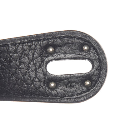 Hermes Taurillon Clemence Lindy 30 Black 7 of 12