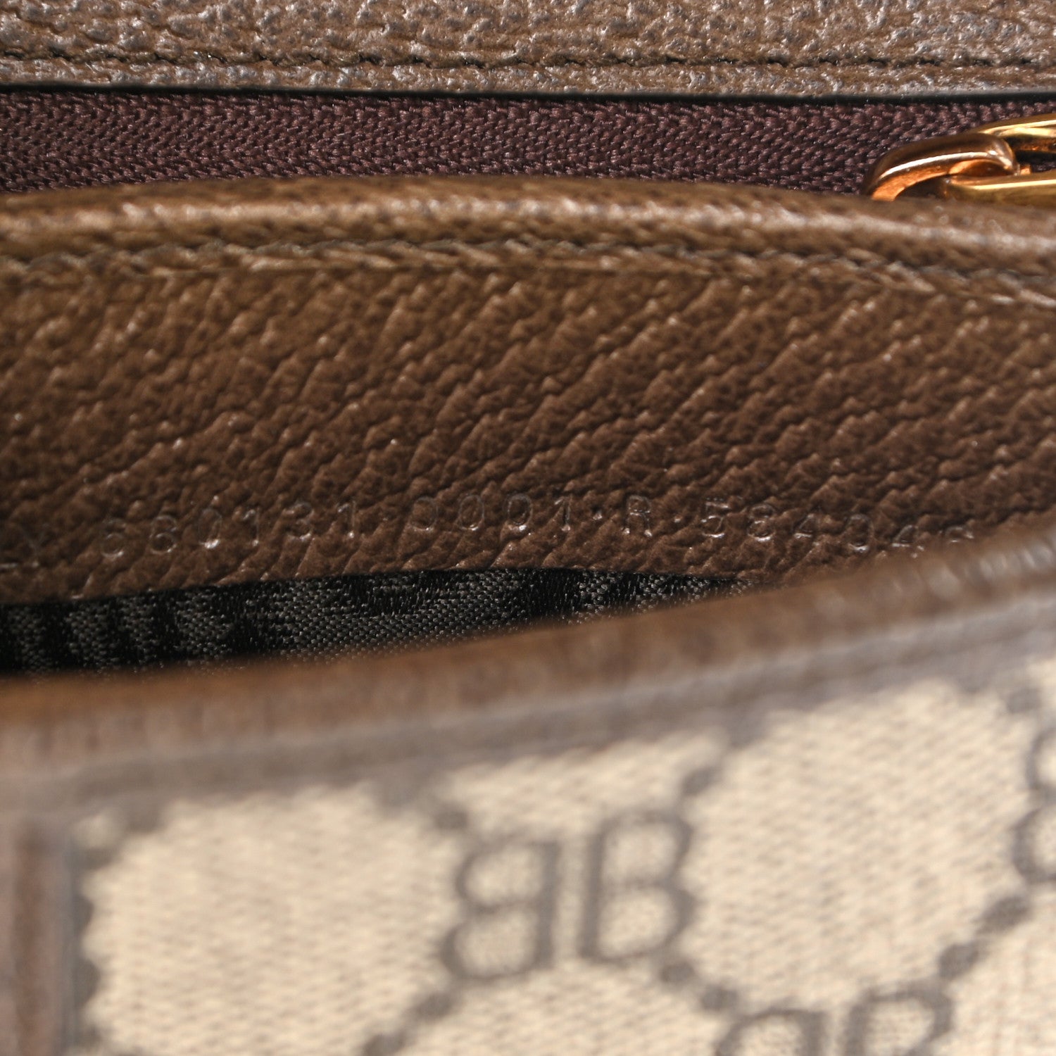 Gucci X BALENCIAGA BB Supreme Monogram Web Ophidia Crossbody Wallet Beige New Acero 7 of 13