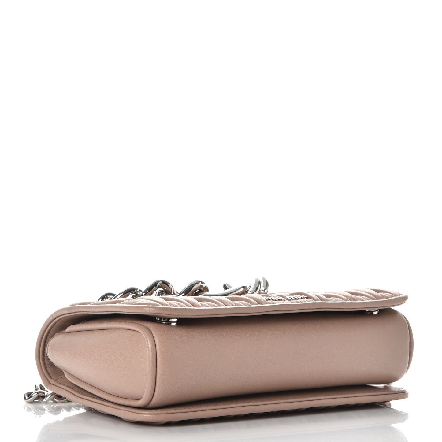 Nappa Matelasse Club Shoulder Bag Cammeo