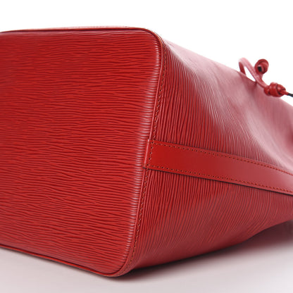 Louis Vuitton Epi Petit Noe Castillan Red 8 of 11