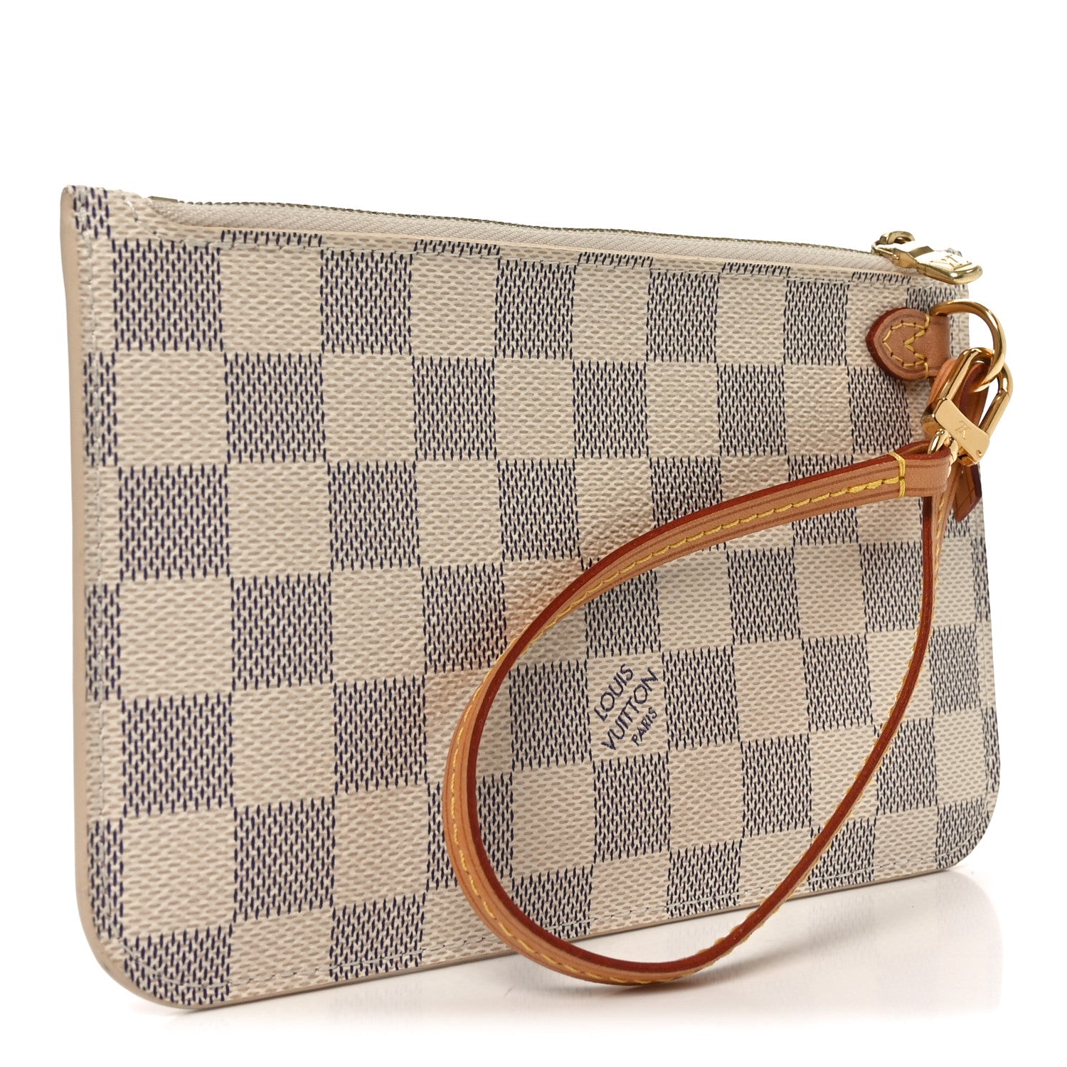 Louis Vuitton Damier Azur Neverfull PM Pochette 3 of 6