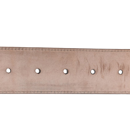 Gucci Guccissima Signature Interlocking G 40mm Belt 95 38 Hibiscus Red 4 of 6