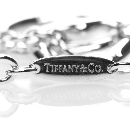 Tiffany Sterling Silver Elsa Peretti Open Heart Lariat Necklace 4 of 7