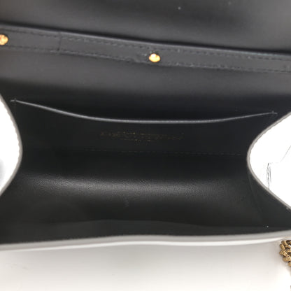 Dolce & Gabbana Metallic Nappa Small Devotion Top Handle Bag Silver 7 of 11