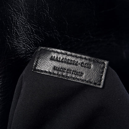 Saint Laurent Crinkled Calfskin Matelasse Monogram Medium Niki Chain Satchel Black 8 of 10