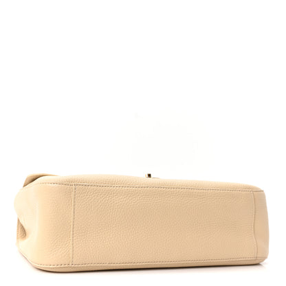 Chanel Grained Calfskin Small Souplissimo Maxi Flap Beige 3 of 10