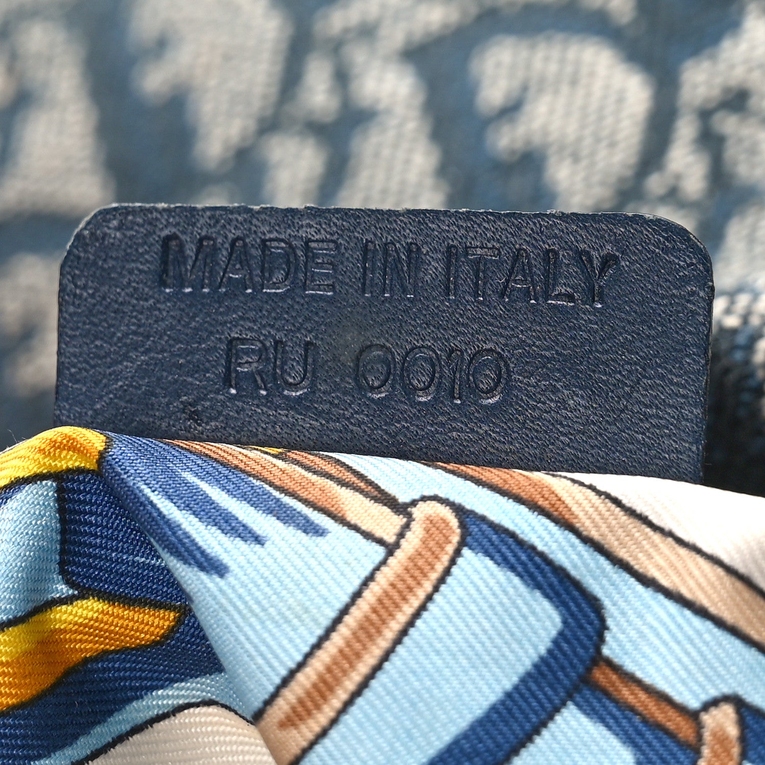 Christian Dior Monogram Saddle Bag Blue 7 of 9