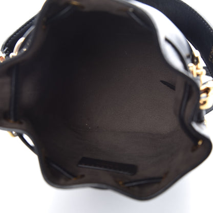 Fendi Vitello Liberty Lucido F is Fendi Mini Mon Tresor Bucket Bag Black 6 of 8