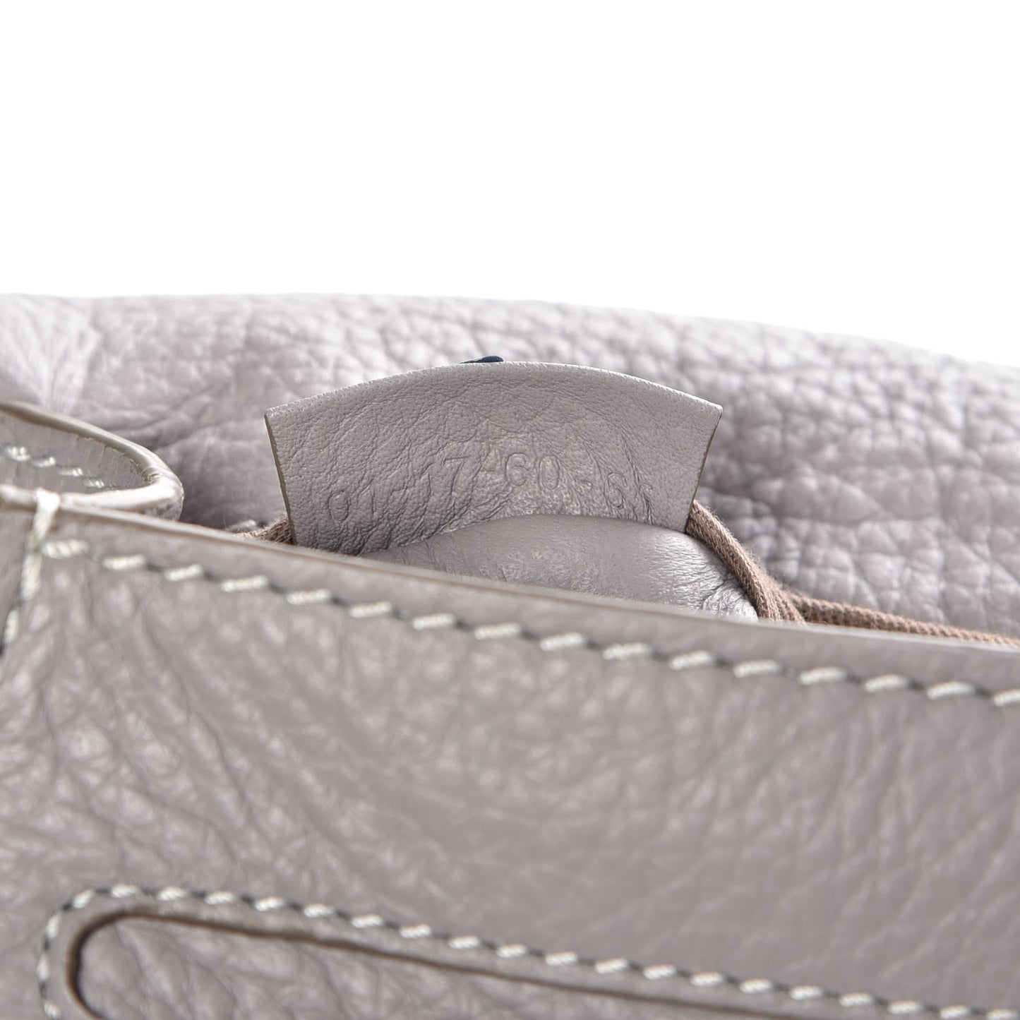 Calfskin Mini Marcie Round Crossbody Bag Cashmere Grey